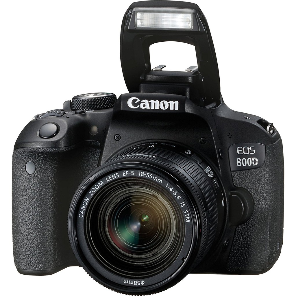 (Chính hãng) Máy ảnh Canon EOS 800D KIT EF-S 18-55mm F/3.5-5.6 IS STM + Tặng túi & thẻ