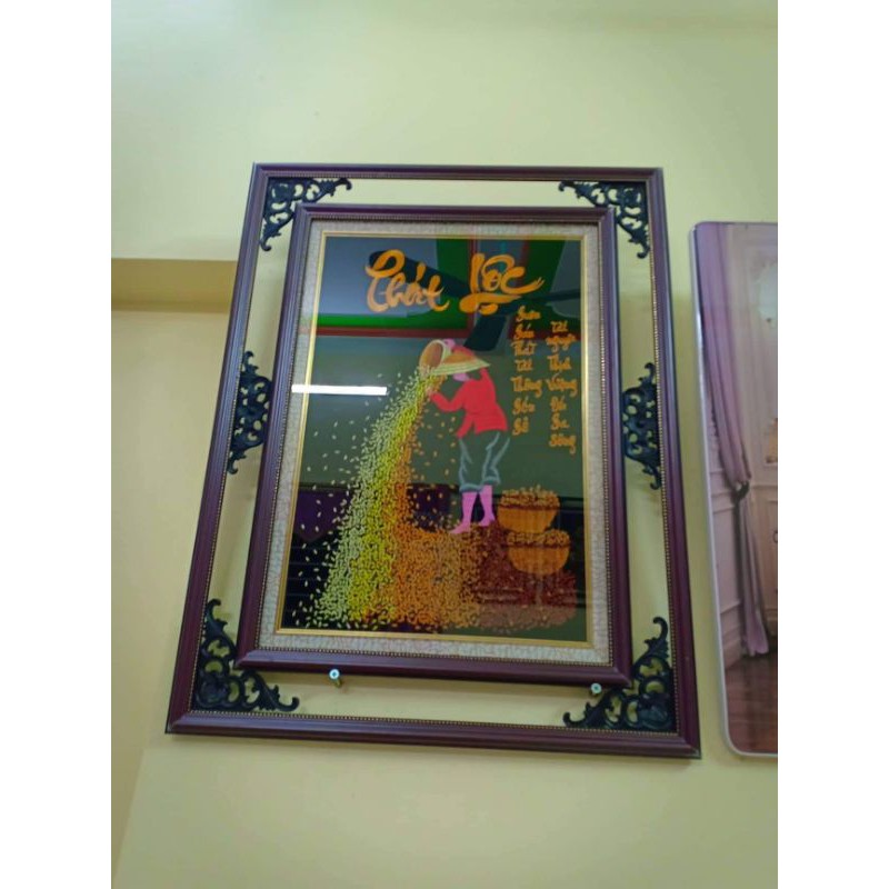 Tranh thêu sẵn chưa khung