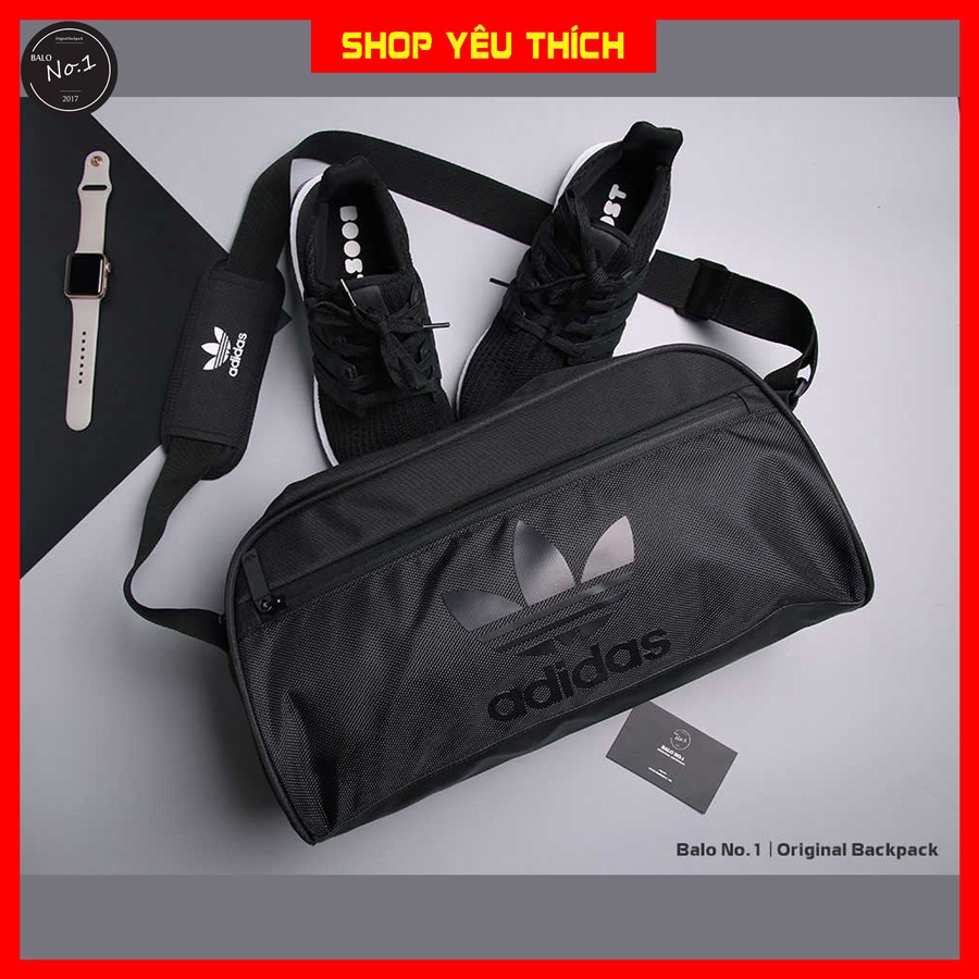 [BALO_NO.1] Túi trống tập gym - du lịch full đen TGV