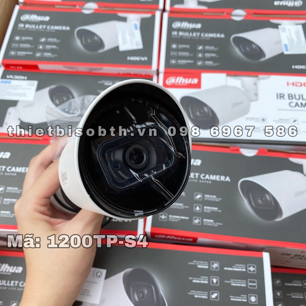 CAMERA DAHUA HAC-HFW1200TP-A-S4 TÍCH HỢP MÍC THU ÂM