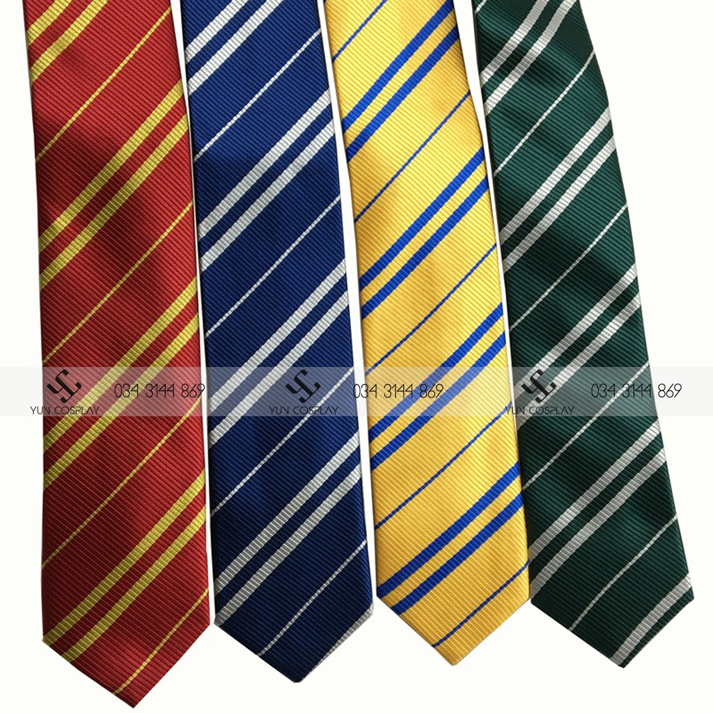 Caravat Harry Potter | 4 nhà Gryffindor Slytherin Ravenclaw Hufflepuff | BigBuy360 - bigbuy360.vn