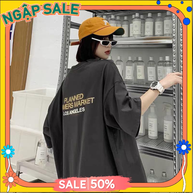 Áo thun Unisex tay lỡ Yinxx, áo phông form rộng A265