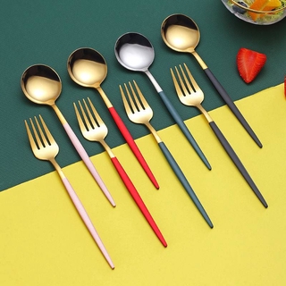 Muỗng Ăn Súp Bằng Inox Phong Cách Hàn Quốc