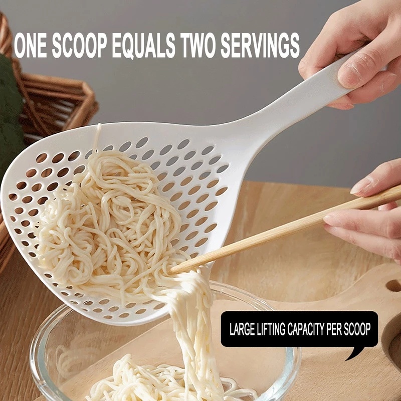 1 Muỗng Lọc Vớt Mì Cỡ Lớn Không Biến Dạng Chịu Nhiệt Độ Cao Tiện Dụng