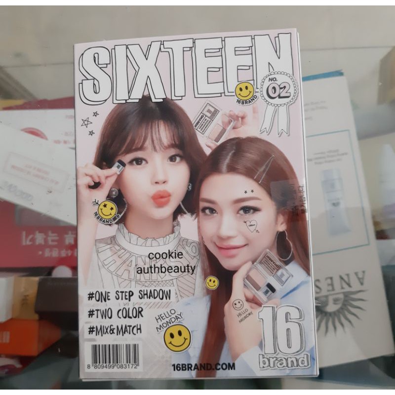 Bảng Phấn Mắt 16Brand Sixteen Brand 16 Eye Magazine