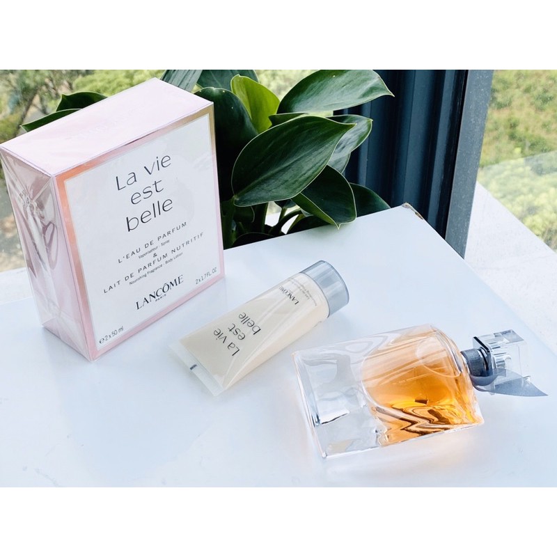 Set nước hoa Lancome La Vie Est Belle EDP 2x50ml | Thế Giới Skin Care