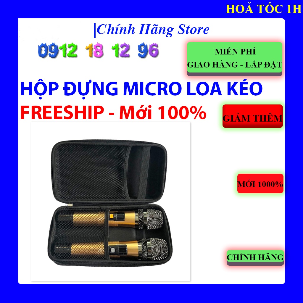 Hộp Đựng Micro Loa Kéo