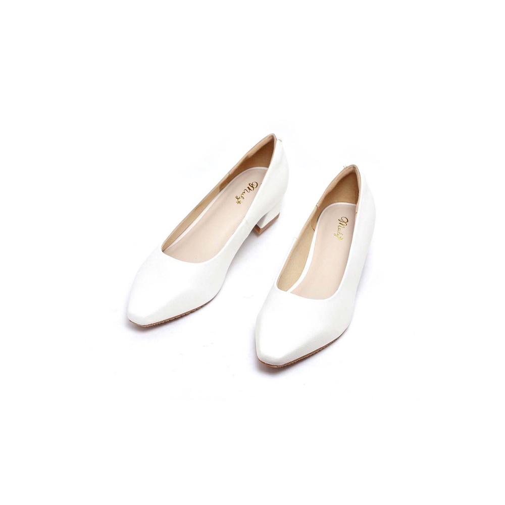 [Form Lớn Giảm 1 Size] Giày Gót Thấp 2cm Merly 1340, Giày Công Sở Nữ Bigsize