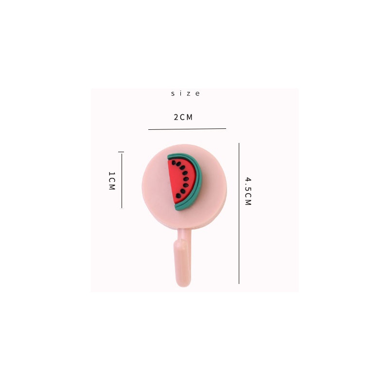 Set 5 móc treo đồ dán tường hình hoạt hình dễ thương