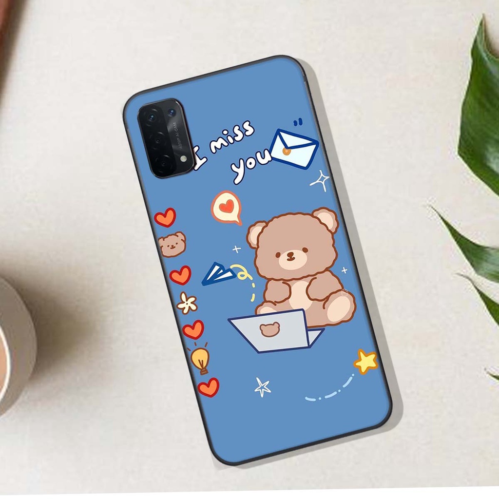 Ốp lưng Oppo A74 in hình Gấu xinh xắn, Bò sữa đáng yêu,  ĐẸP -  RẺ - XINH - ĐỘC ĐÁO
