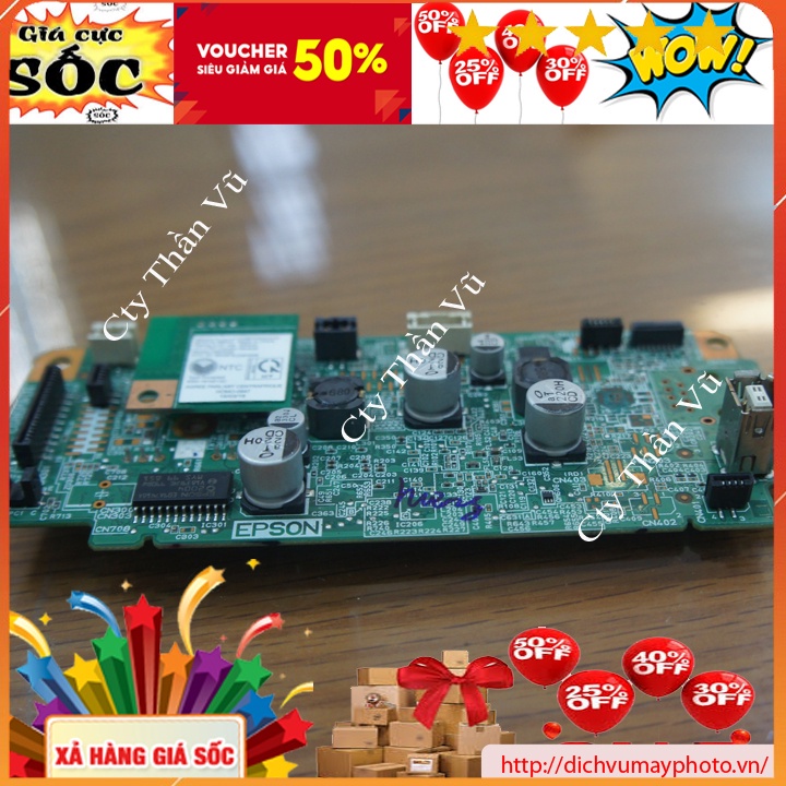 Main card formater máy in màu Epson L3150 hàng bóc máy chuẩn đẹp bền có bao test có bảo hành