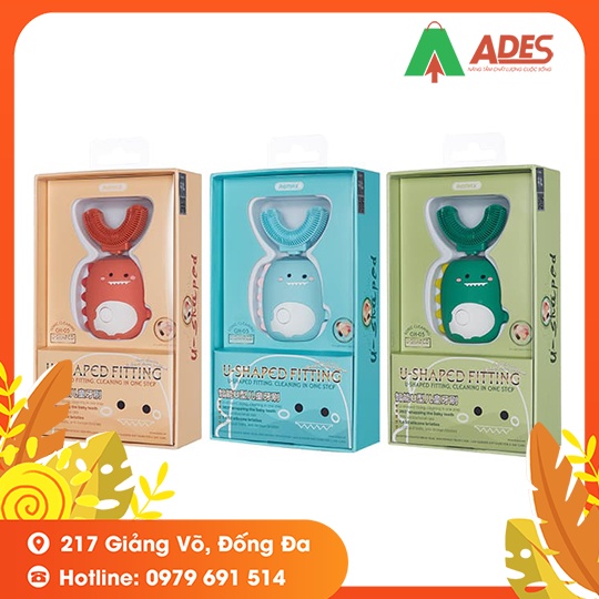Bàn Chải Đánh Răng Điện Chữ U Remax GH-05 - BẢN QUỐC TẾ - Bảo Hành Chính Hãng 6 Tháng - Bàn Chải Thông Minh