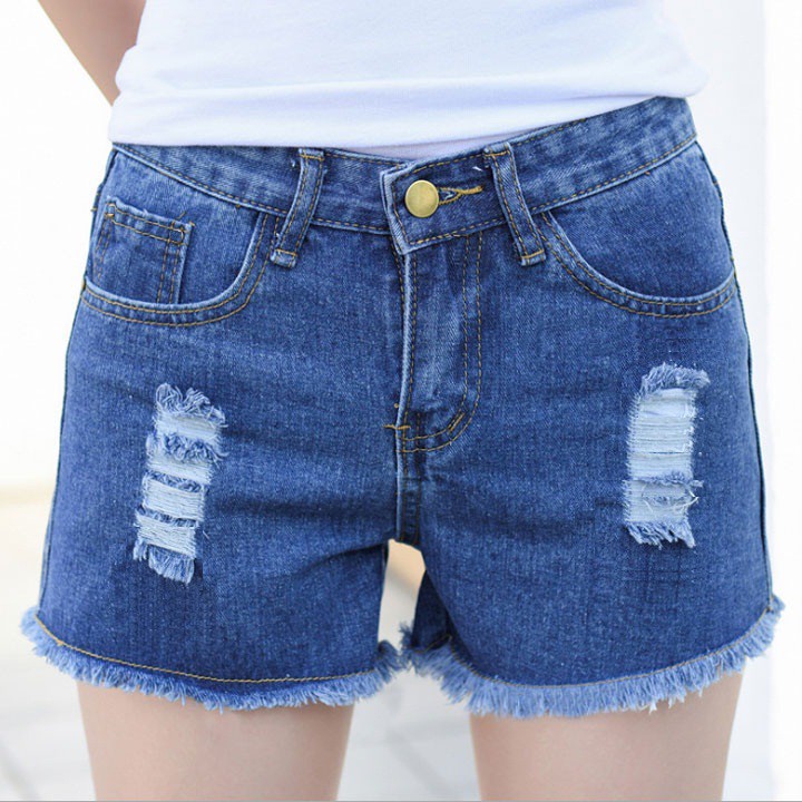 Quần short jean nữ xinh xắn - QS-011i