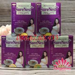 Hủ yến Surenest Mum 70ml - Tổ yến chưng sẵn dành cho bà bầu