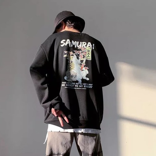 Áo nỉ nam dài tay Samurai Size M - XXL | BigBuy360 - bigbuy360.vn