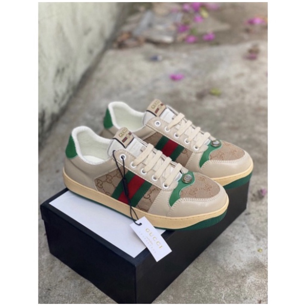 Giày thương hiệu GUCCI Sơn-Tùng hàng cao cấp dành cho nam nữ, hàng chuẩn từng đường khâu, VIDEO QUAY CAM THƯỜNG 100%