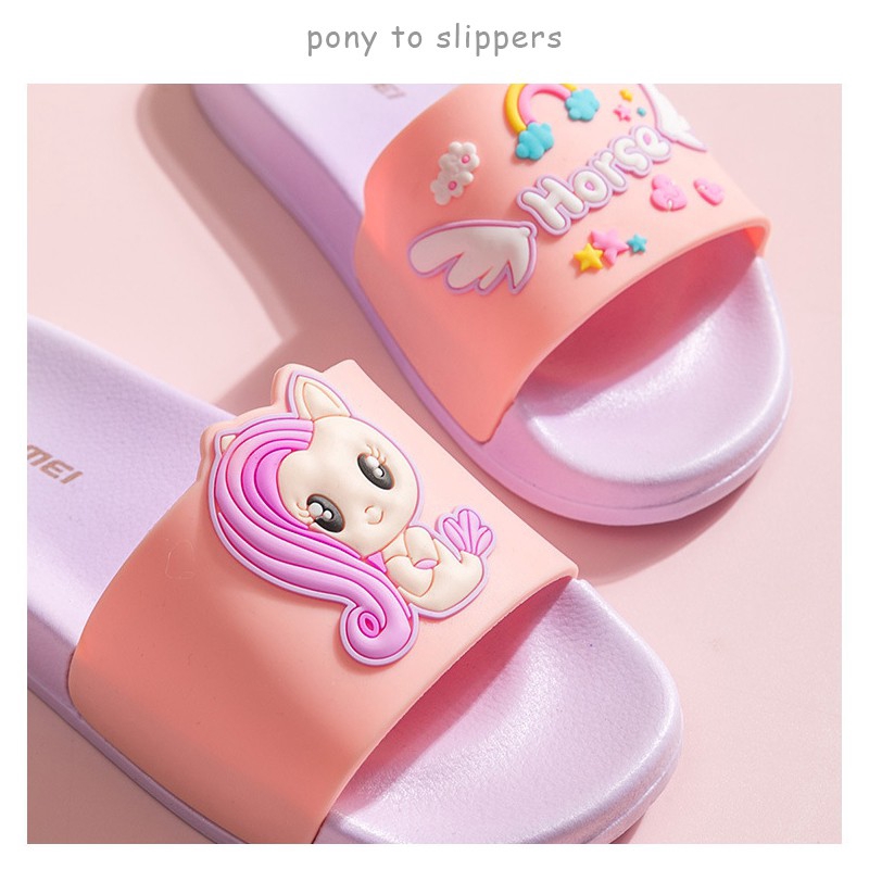 My Little Pony Cartoon Cute Girls Home Slippers A-2