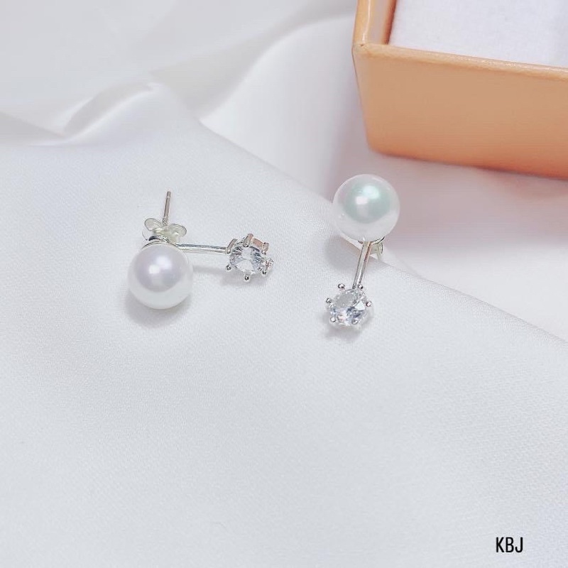 Bông tai nụ bạc nhỏ xinh xắn LINH MIU SILVER