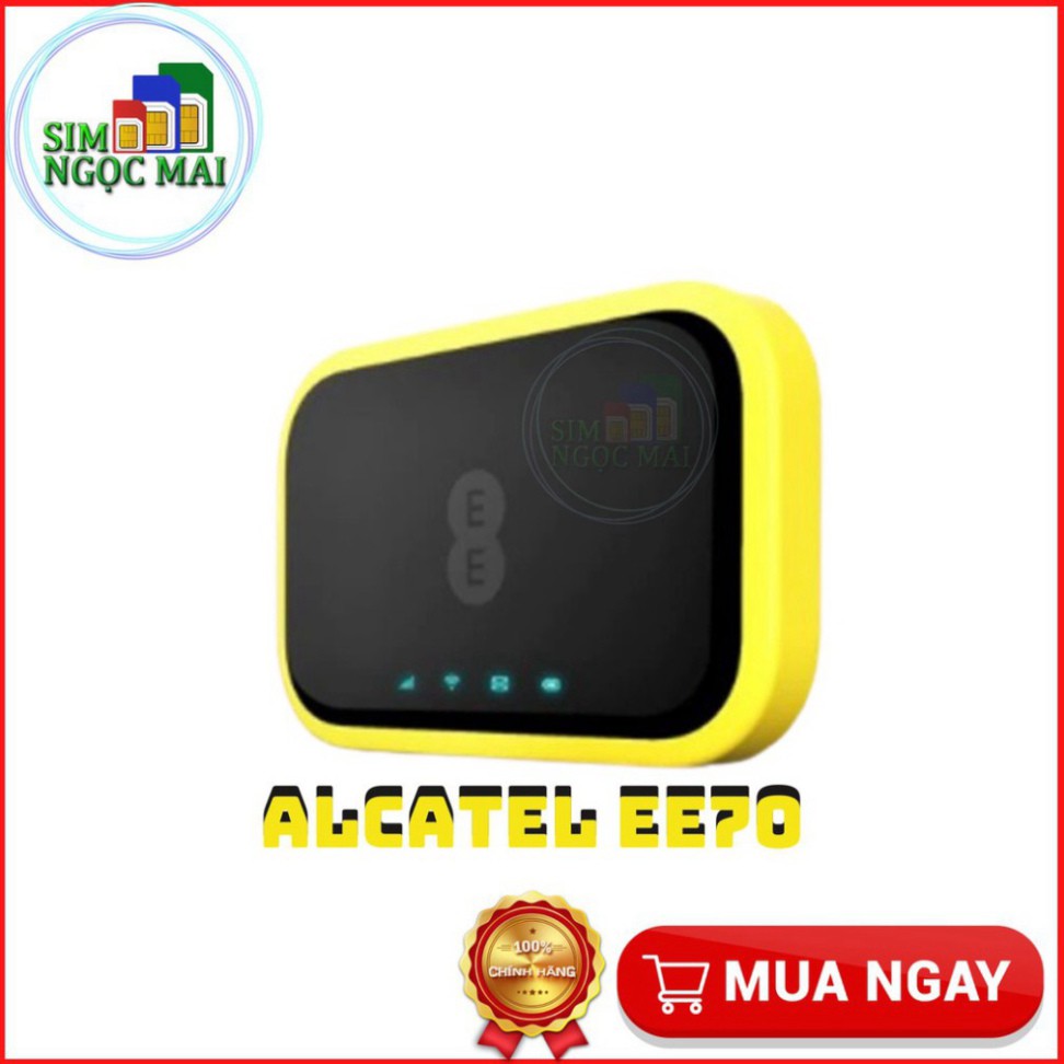 SĂN SÊU MÂY BÀ ƠI Bộ Phát Wifi 4G Alcatel EE70, Tốc Độ 4G 300Mbps, Pin 2150mAh, Wifi 802.11ac Hỗ Trợ 20 Kết Nối SĂN SÊU  | BigBuy360 - bigbuy360.vn