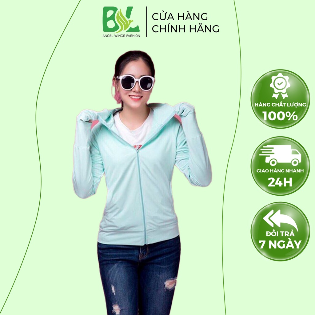 Áo Chống Nắng Thông Hơi Kim Cương Kèm Túi Đựng Áo BL Fashion