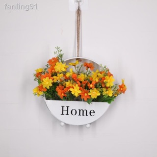 [Free ship ]Giỏ hoa treo tường chữ home ( có gồm cả hoa)