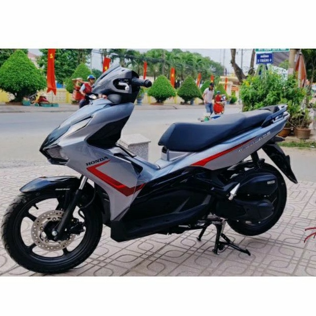 Tem rời  AB Air Blade zin cover mẫu 2021 bạc
