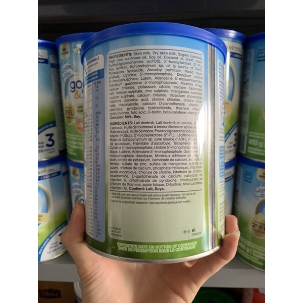 Sữa Similac Go &amp; Grow của Canada - 850g