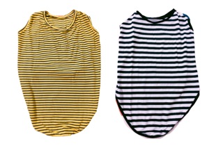 Áo sọc ba lỗ thun cotton