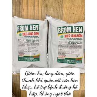 1kg BROM HEN khẹc - long đờm dùng cho trâu bò ngựa lợn gà vịt chó mèo