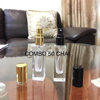 COMBO 50 CHAI CHIẾT NƯỚC HOA 10ML