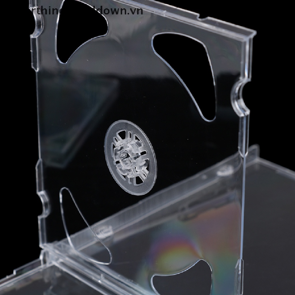 1 Hộp Đựng Đĩa CD DVD Tiêu Chuẩn Siêu Mỏng Trong Suốt