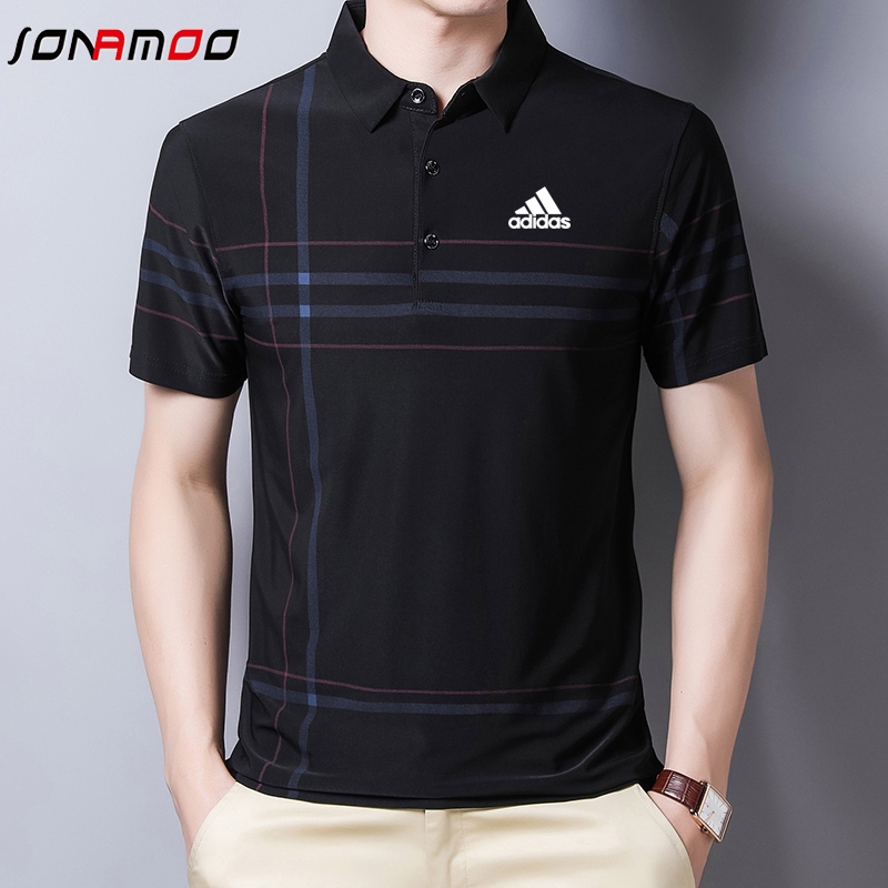 New Ariival Men Polo Tshirt Casual Summer Shirt Mens Clothing T-shirt Men AB