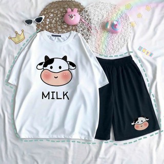 Set bộ bò sữa hình thật 100%
