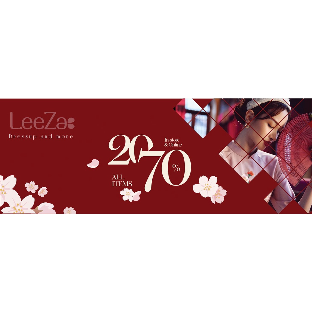 Váy Nữ Tay Dài Dạ Tweed Phối Voan LeeZa Mã TKV1186