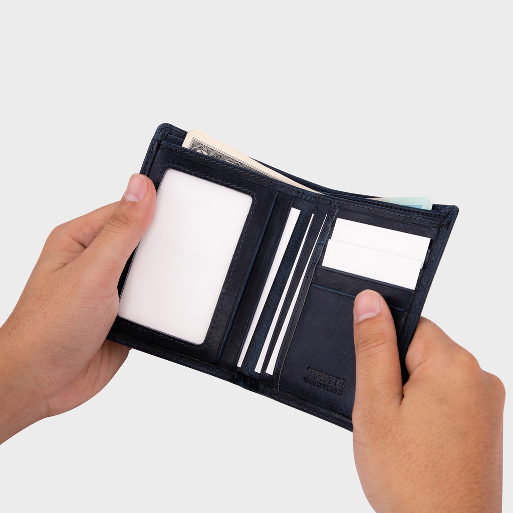 [Mã WABRWB24 giảm 30K đơn 99K] Ví nam - nữ thời trang da bò thật TRITA RVN001 nhiều màu | BigBuy360 - bigbuy360.vn