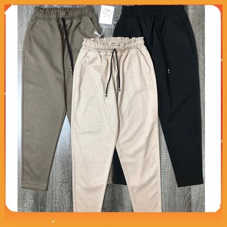 [freeship - Ảnh Thật] Quần baggy nữ vải dạ Hàn siêu đẹp