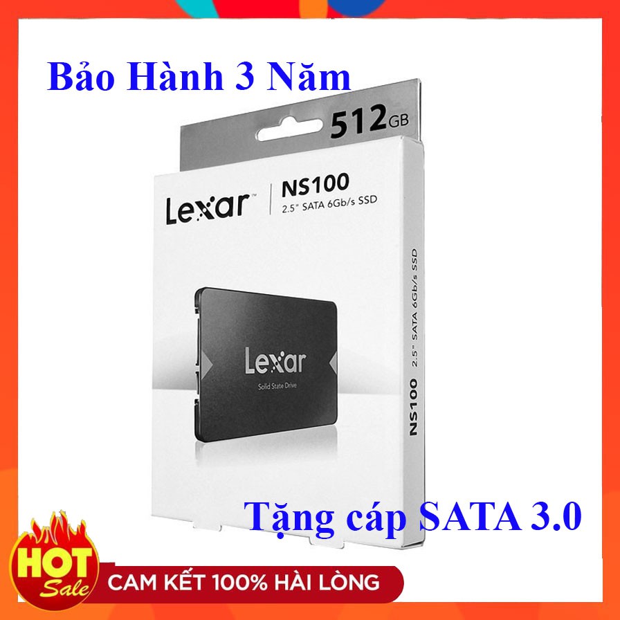 Ổ Cứng SSD Lexar 512GB 256GB 120GB 128GB NS10 /100 2.5 inch