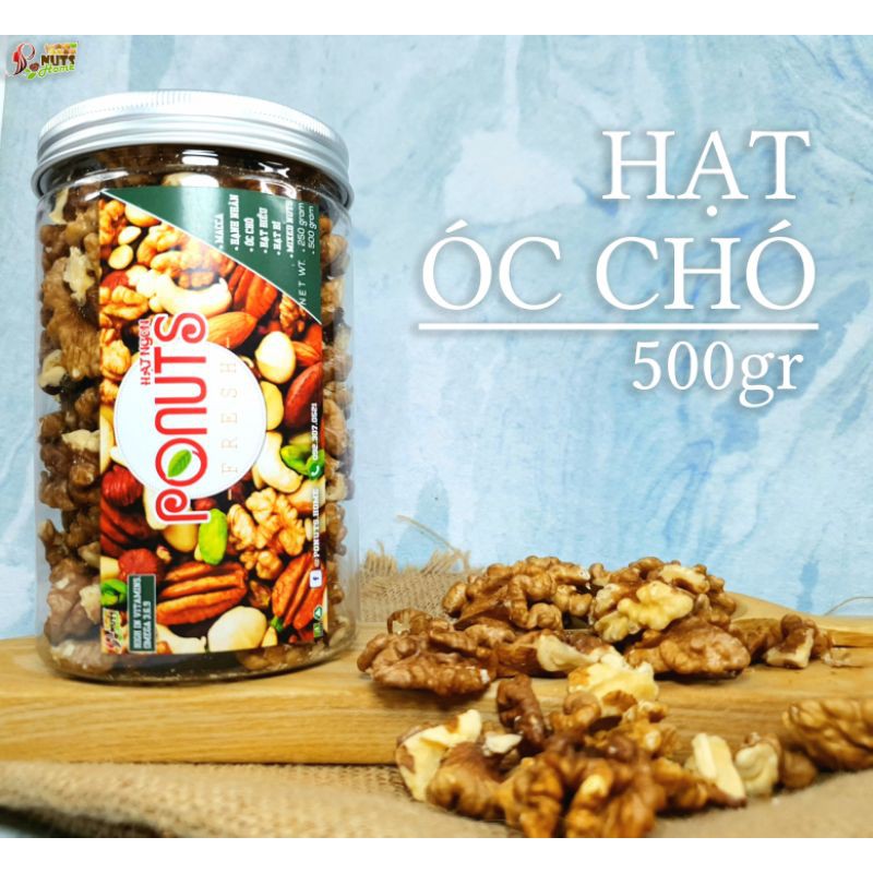 HẠT PO NUTS ÓC CHÓ VÀNG MỸ (LOẠI I) BÉO VÀ GIÒN 500gr và 250gr