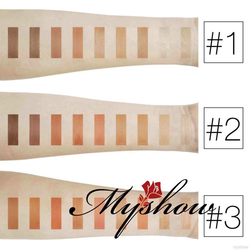 Bảng Phấn Mắt Pretty Comy 9 Màu Mờ Và Ánh Kim Ô Vuông Trang Điểm Tiện Gọn | BigBuy360 - bigbuy360.vn