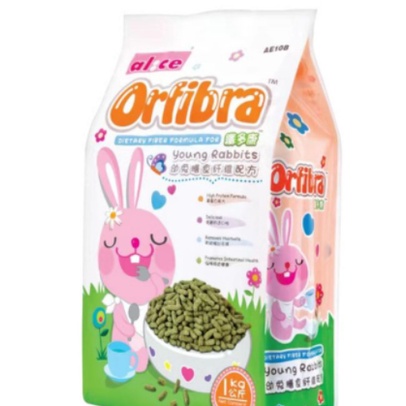 1kg Thức ăn cho thỏ dinh dưỡng toàn diện.