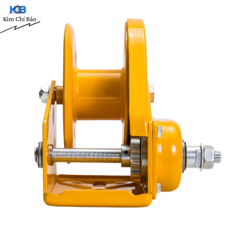 Tời quay tay không cáp 1800lbs KCB - Tải Trọng 816kg