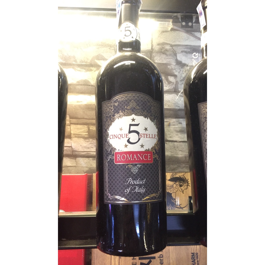 Vang ngọt Romance Cinque Stelle - Ý 750ML