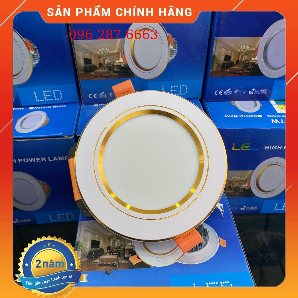 ĐÈN LED ÂM TRẦN SIÊU BỀN ĐẾ ĐÚC