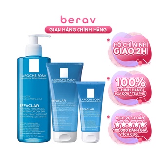 Sữa Rửa Mặt La Roche Posay Dạng Gel Giảm Mụn, Kiềm Dầu Effaclar Foaming Gel