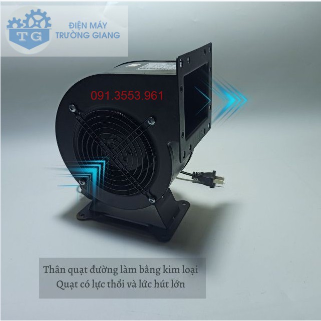 Quạt Sò - Quạt Sên Hút Ly Tâm 85W - 220V