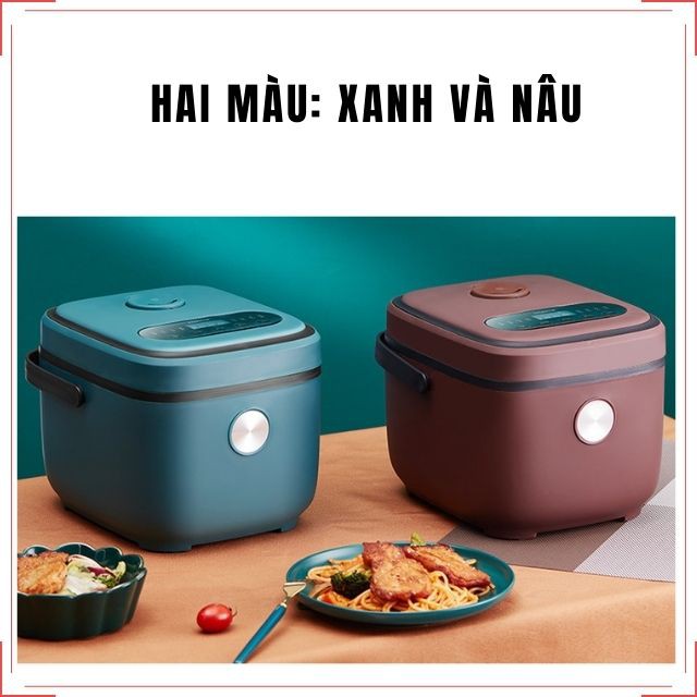 Nồi Cơm Điện Mini Đa Năng Jiashi cho 1- 3 người ăn SH02 | BigBuy360 - bigbuy360.vn