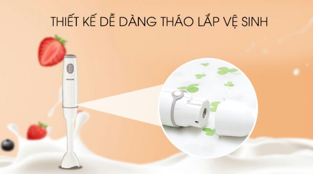 {Hàng chĩnh hãng}.Máy xay sinh tố cầm tay PHILIPS HR1600 và 2531