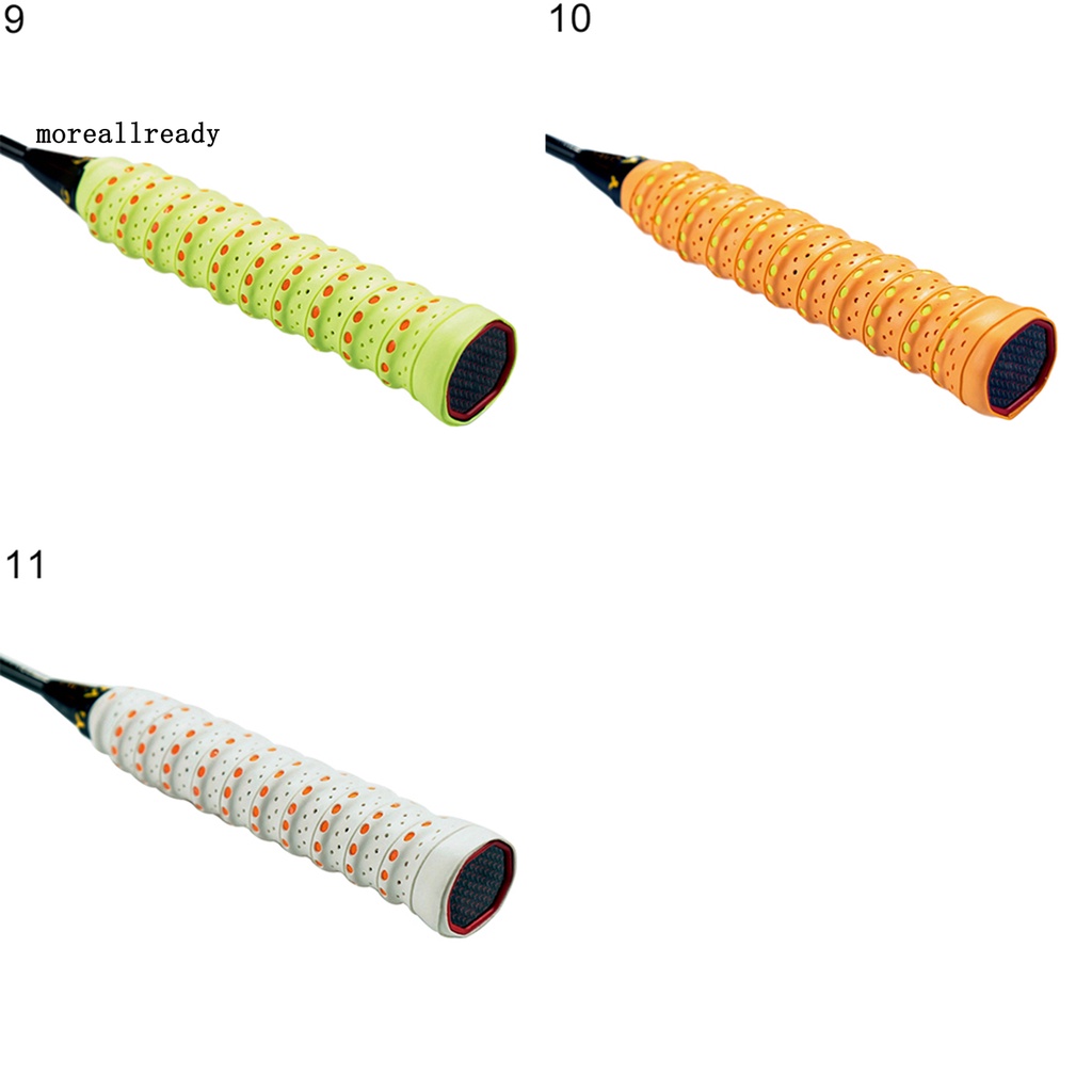 Vỏ Bọc Tay Cầm Vợt Tennis Chống Trượt Màu Sắc Tươi Sáng Lâu Trôi