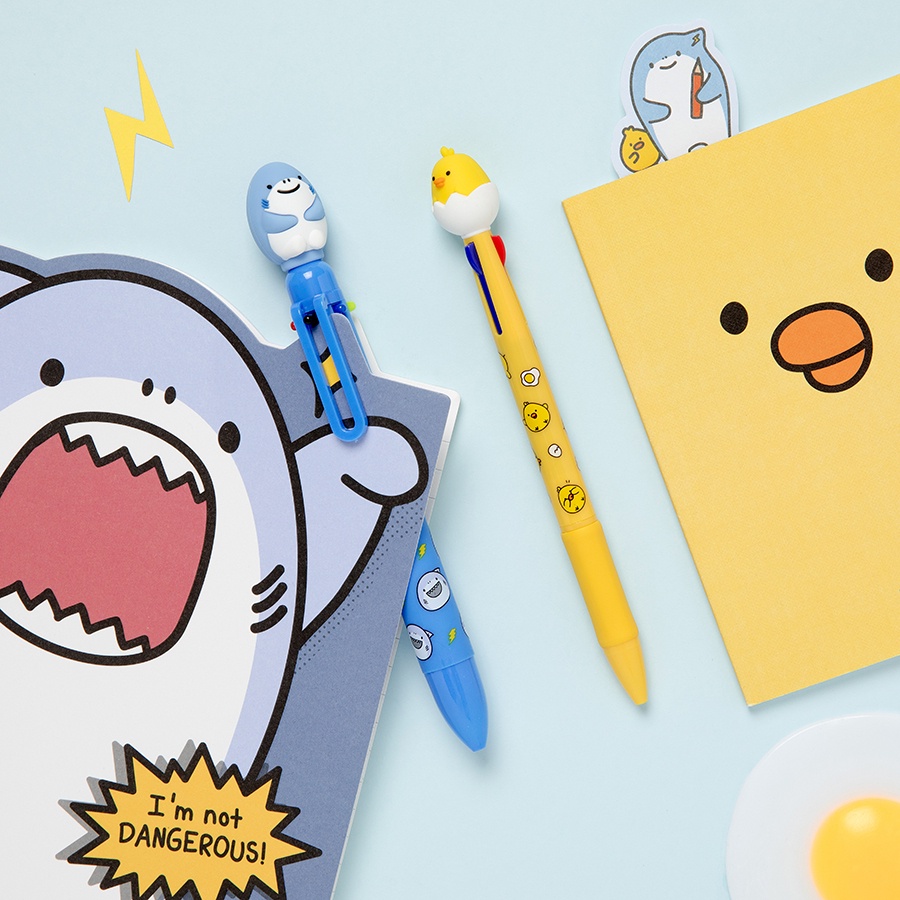 Bút Bi ARTBOX Hàn Quốc Hình Nhân Vật Boss 6 Màu