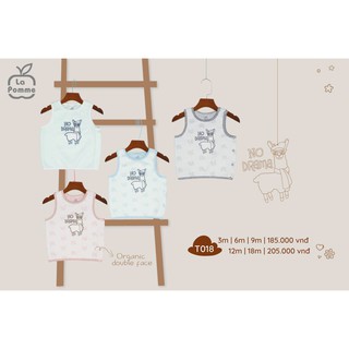 T018 Áo gile thêu Lạc đà Alpaca